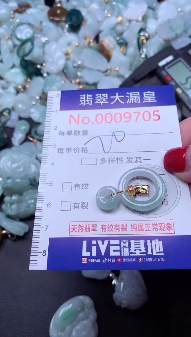 颈饰未镶嵌翡翠9705