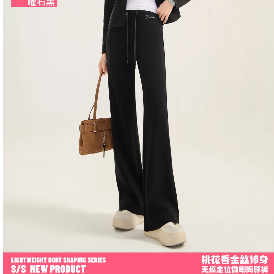 【桃香海豚裤】砂洗空气层！抗菌～自带体香收腰海豚裤