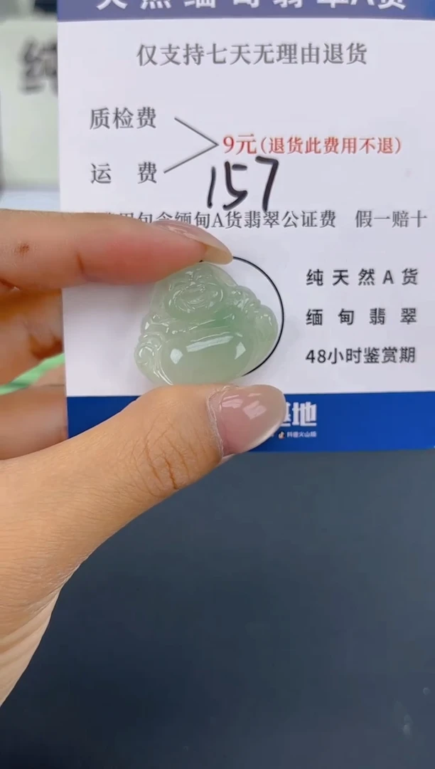 颈饰未镶嵌翡翠纯天然缅甸翡翠A货