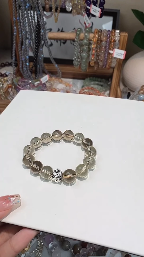 【闪购商品】水晶无未镶嵌茶晶卡12