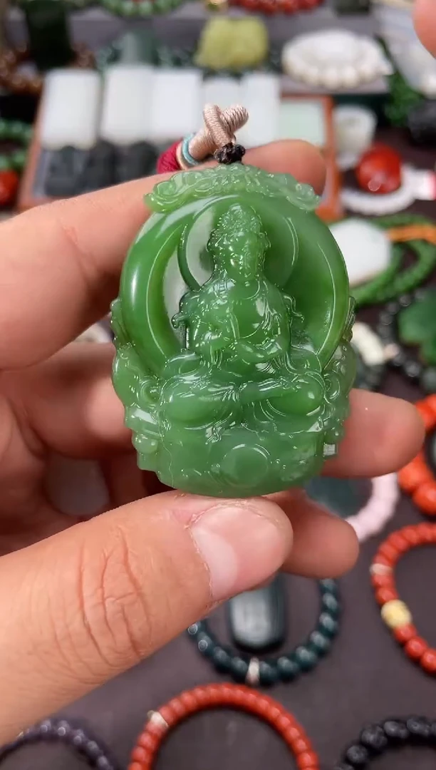 【闪购商品】和田玉配饰未镶嵌多样性发一件THTY052