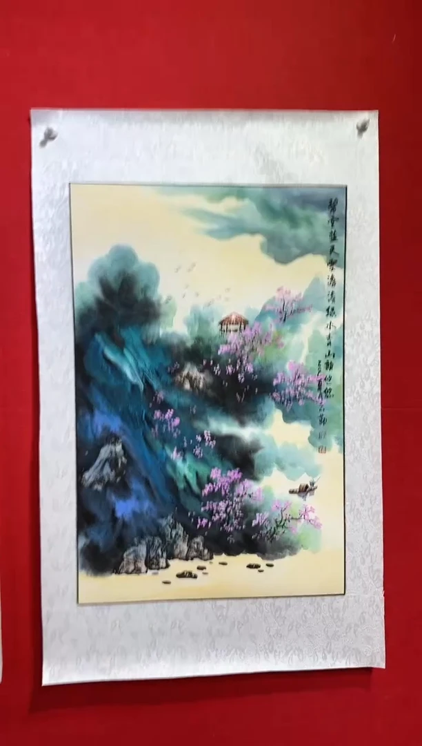 国画国画NYQ杰牛云勤老师作品