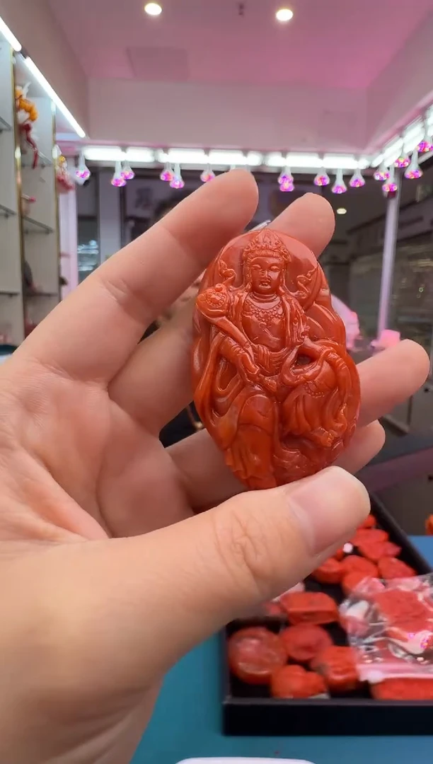 未镶嵌雕刻南红玛瑙075ZB1107产品一个