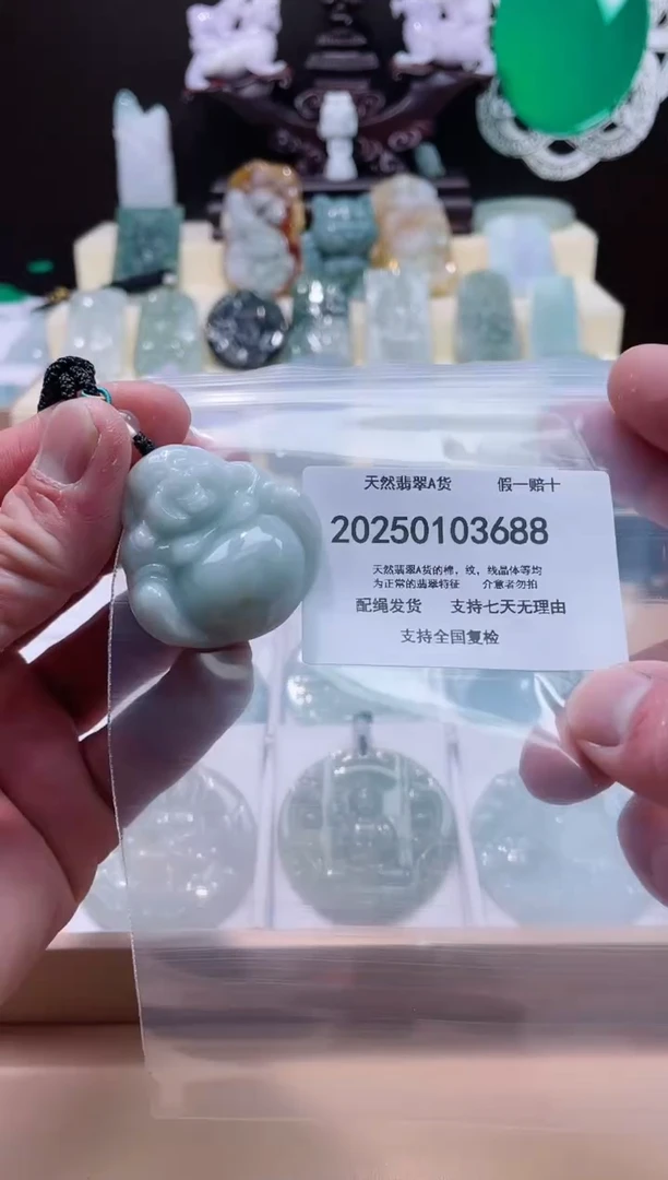 【闪购商品】翡翠颈饰未镶嵌闪购商品8号店200250010013