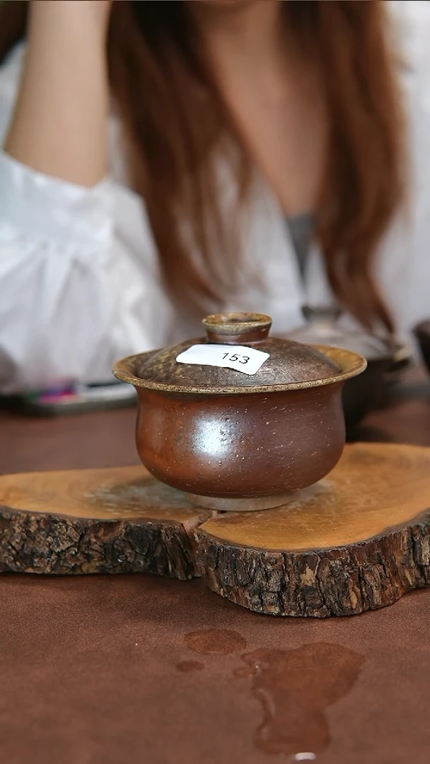 153木鱼炻纯手工茶器Y