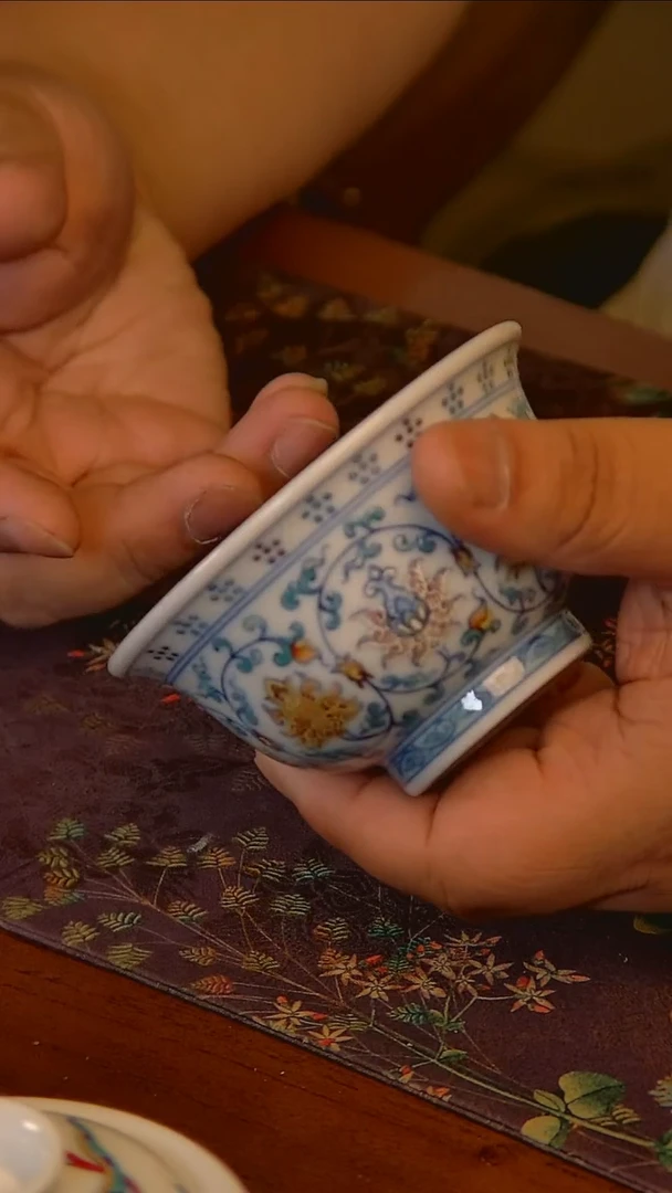 杯手工手绘杯杯很美丽