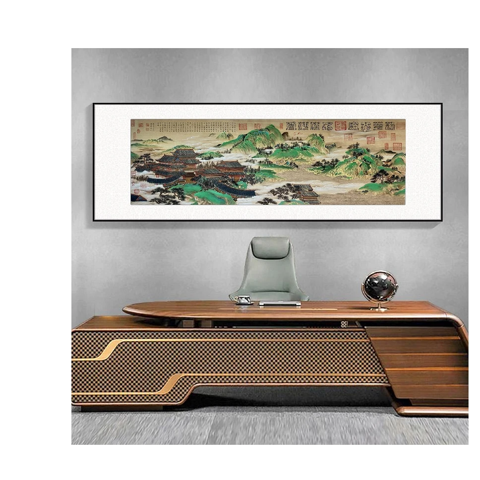 李月山教授作品《物华天宝人杰地灵》