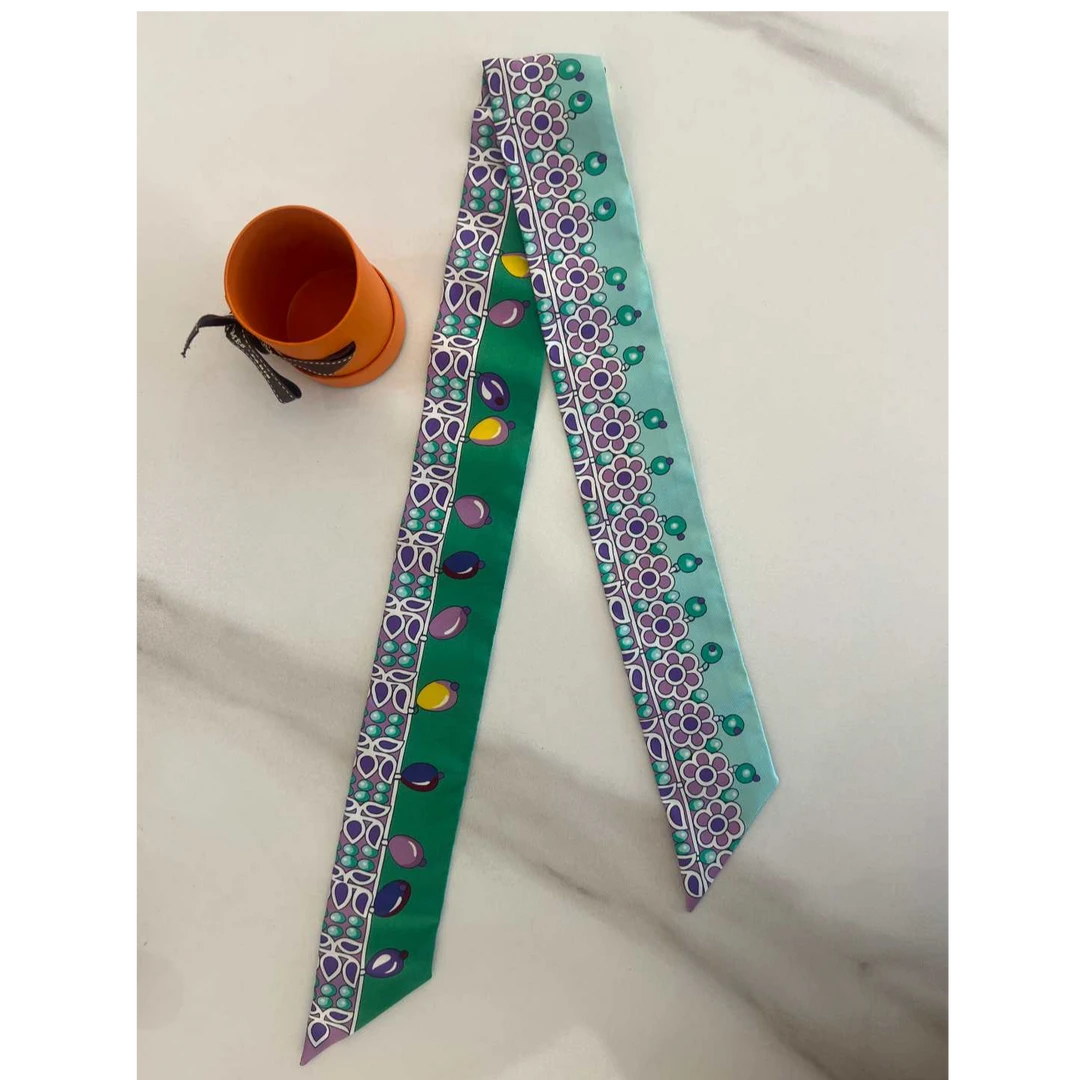 全新未使用 Hermes/爱马仕 twilly 小丝巾