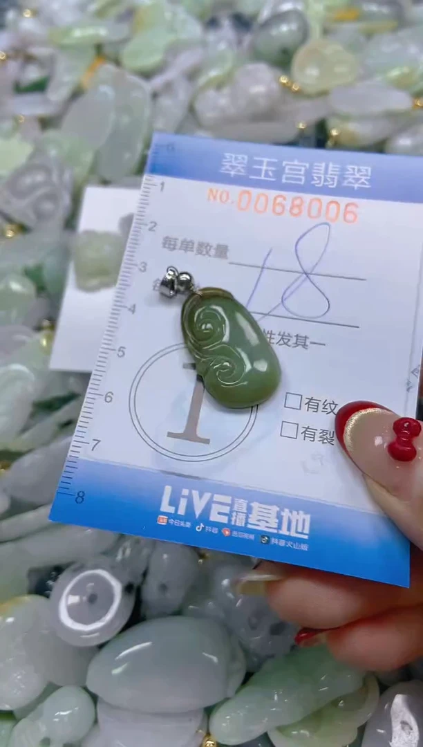 【闪购商品】翡翠颈饰未镶嵌闪购0068006