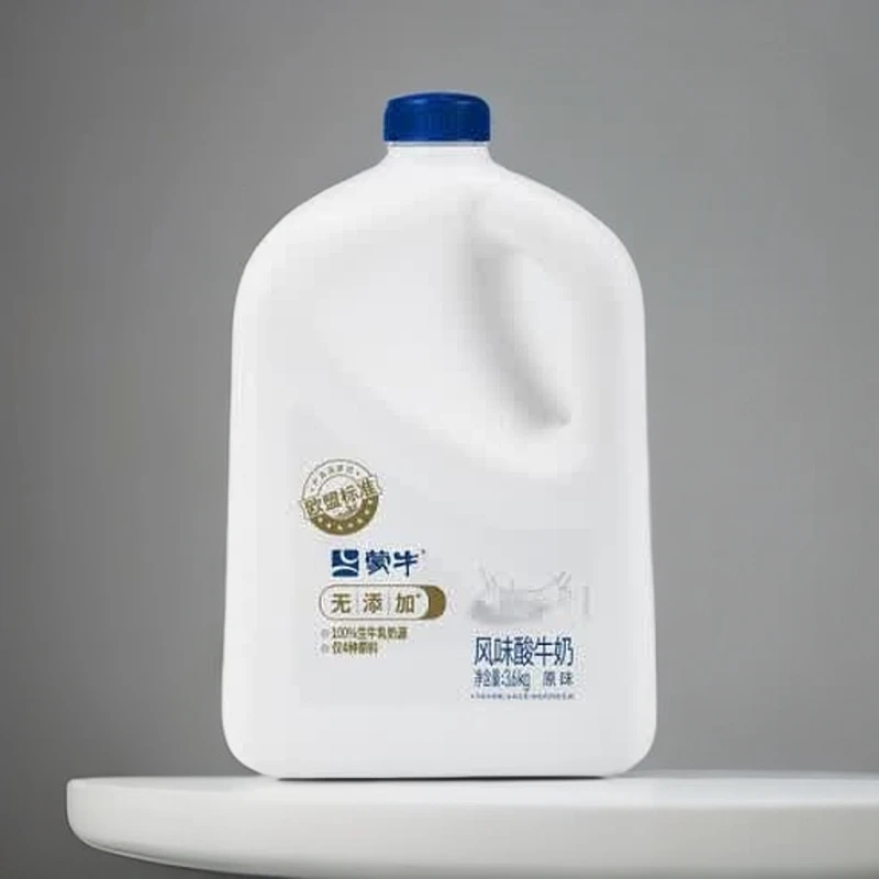 蒙牛 原味风味酸牛奶3.6kg/瓶