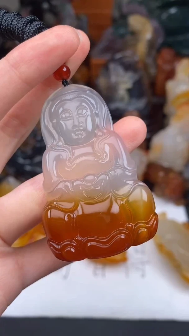 玛瑙/玉髓颈饰未镶嵌AA