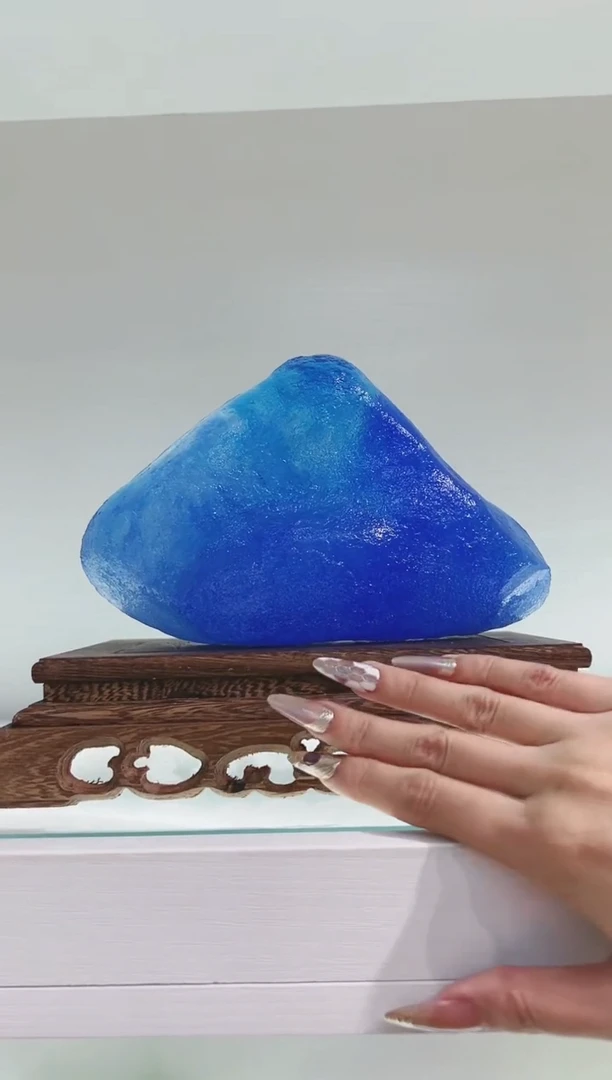 手工艺品琉璃古法琉璃靠山石