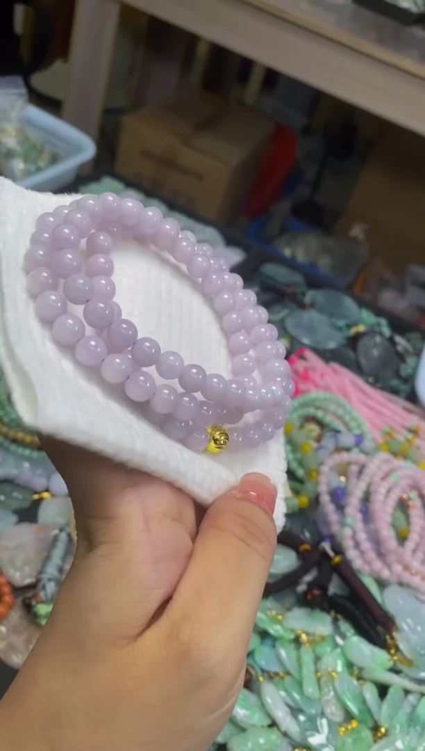 翡翠未镶嵌颈饰闪购0007397