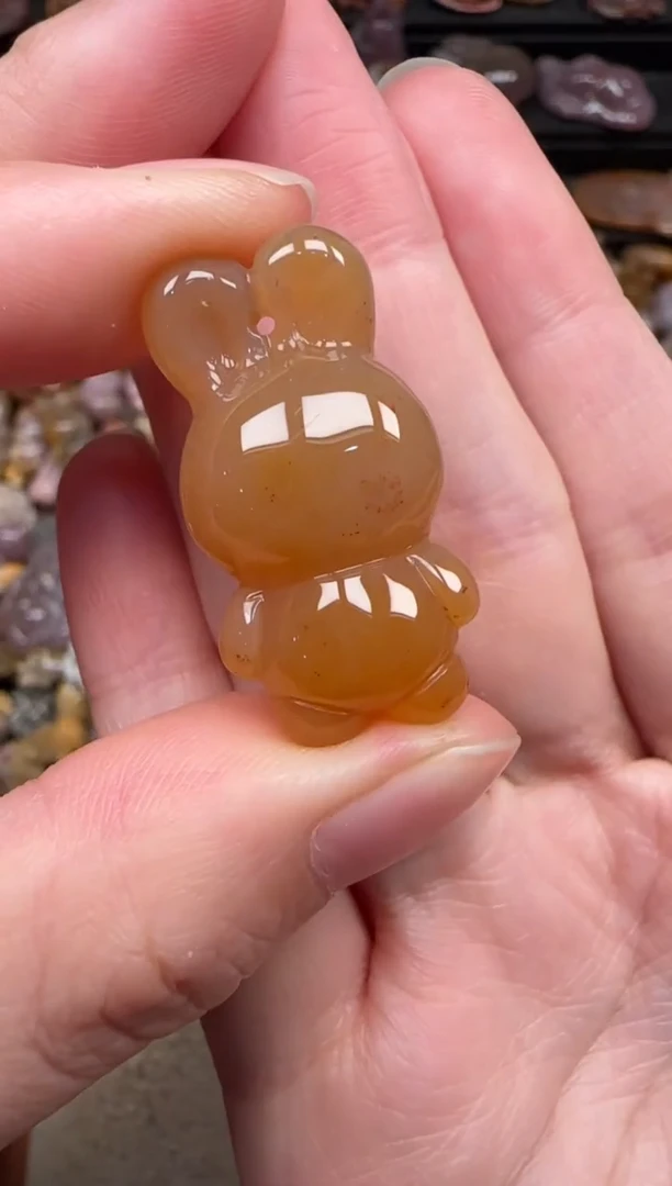 颈饰未镶嵌硅化珊瑚（珊瑚玉）617