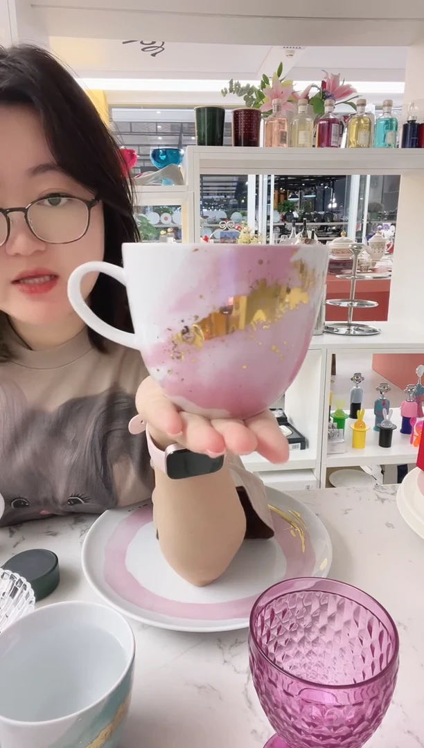 福利款 葡萄牙进口 金粉 杯