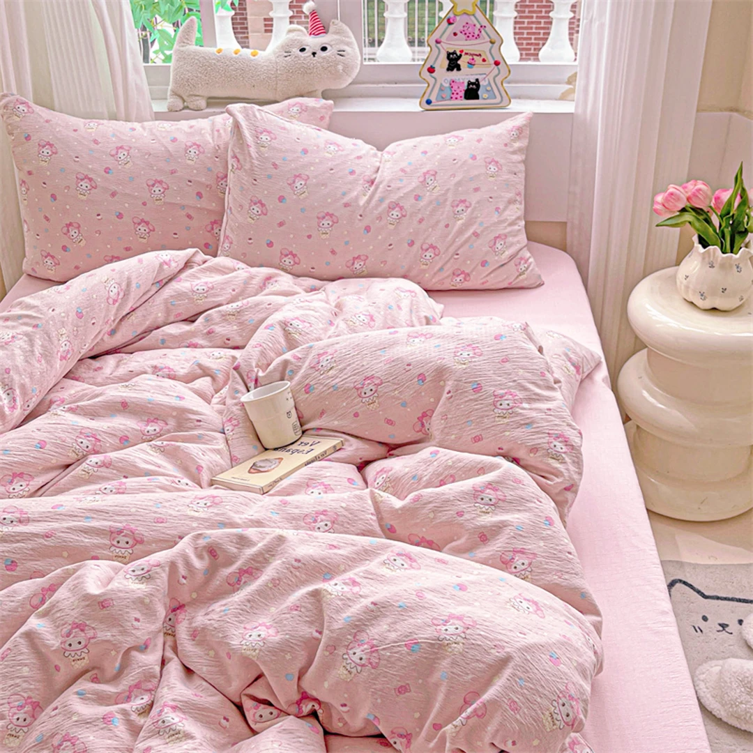 双层纱单被套公主风ins风被套被罩柔软加厚四季通用单人学生宿舍