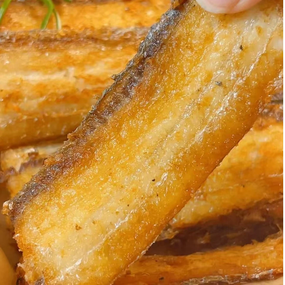 现炸香酥带鱼