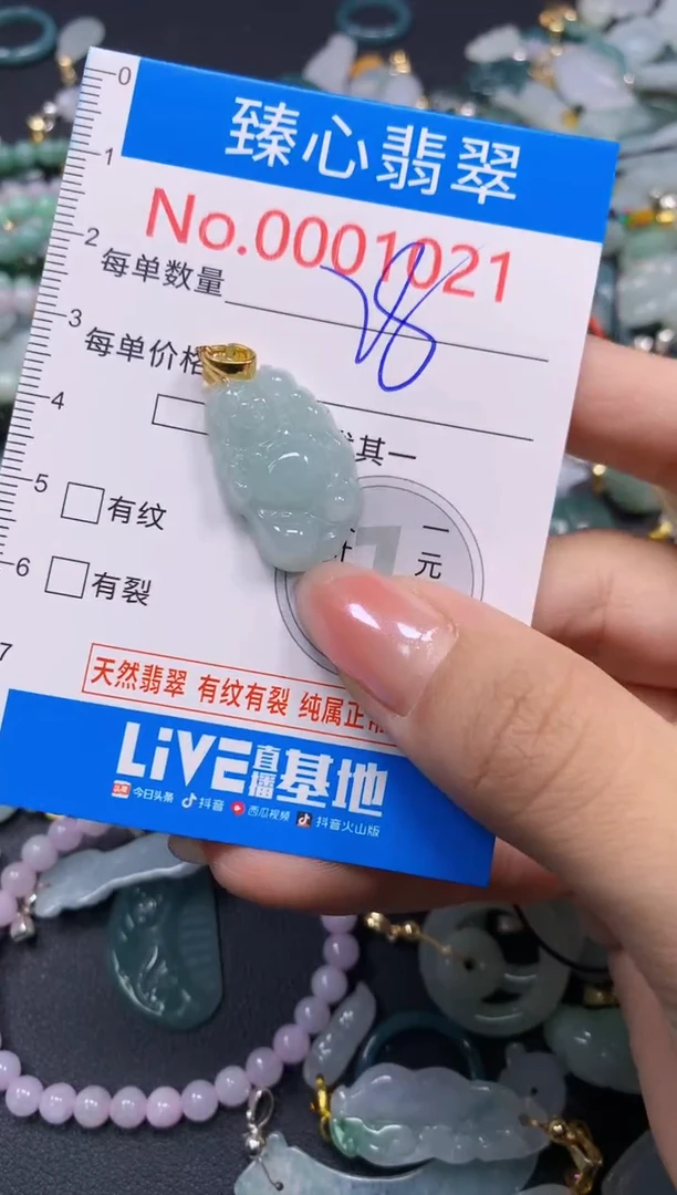 颈饰未镶嵌翡翠1021