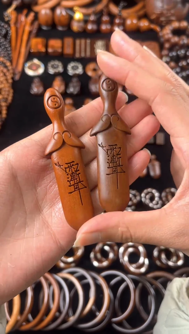 枣木雷击枣木老料紫薇雷祖剑