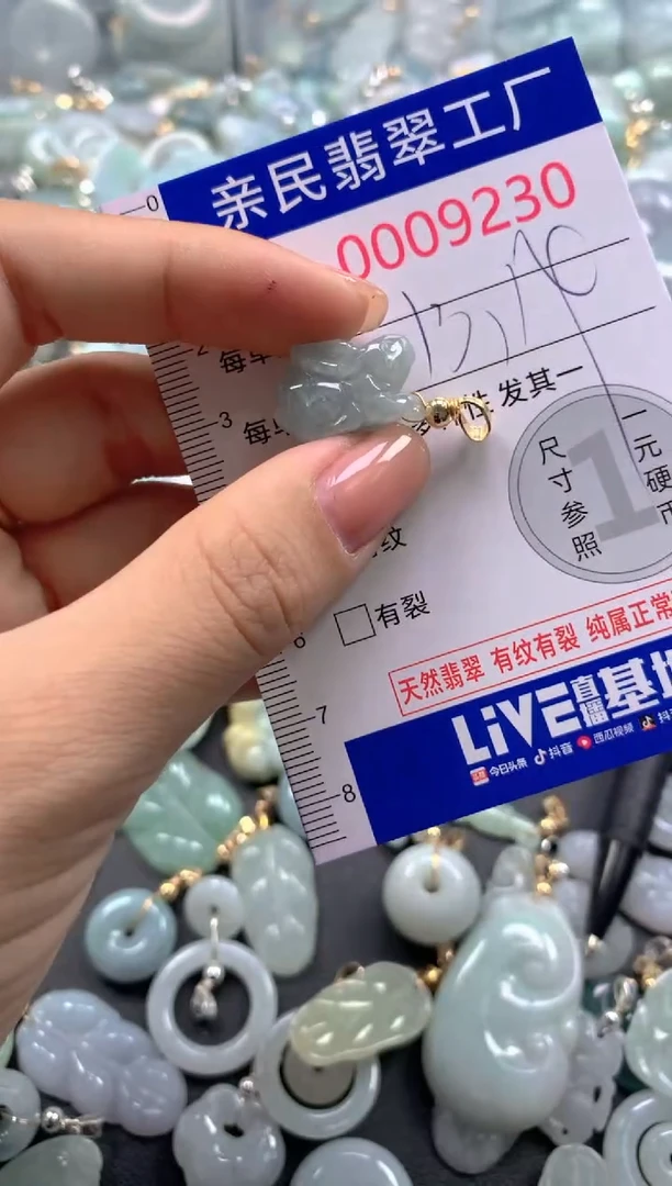 颈饰未镶嵌翡翠9230
