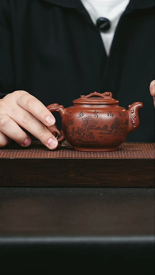 茶壶紫砂宜兴紫砂 h292