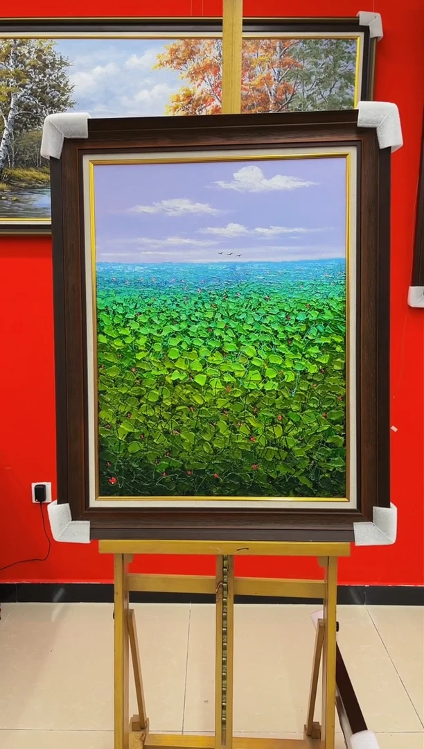 【闪购商品】绘画22梁静-油画-绘画-4.4平尺