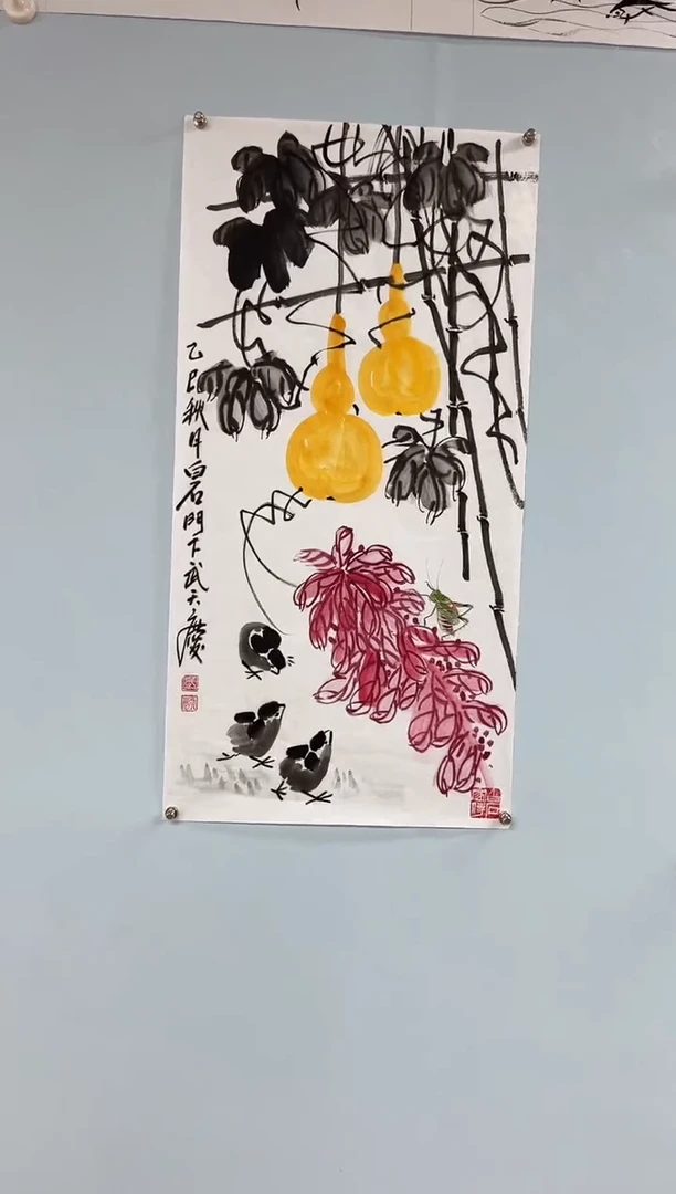 国画武天庆老师福禄