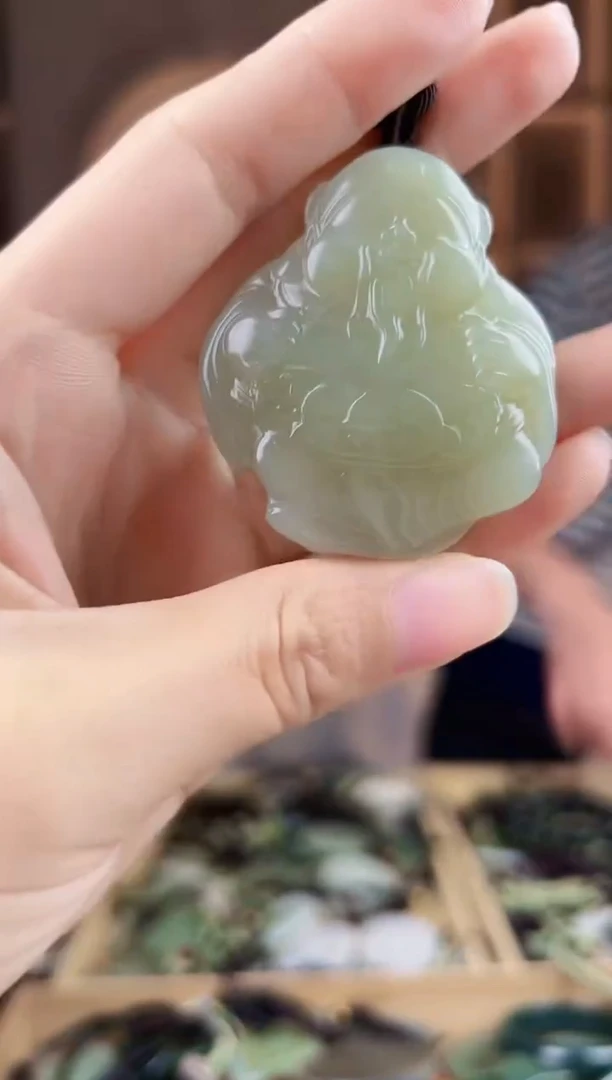 颈饰未镶嵌和田玉拍一发一，多样性发货