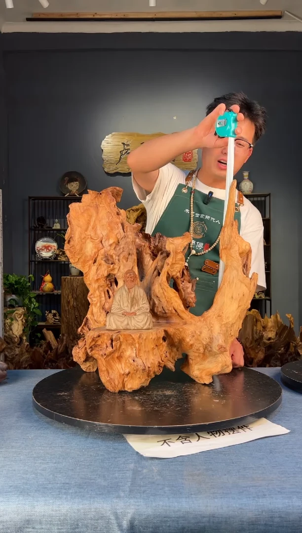 木卢师傅根艺作品（不包含人物摆件）