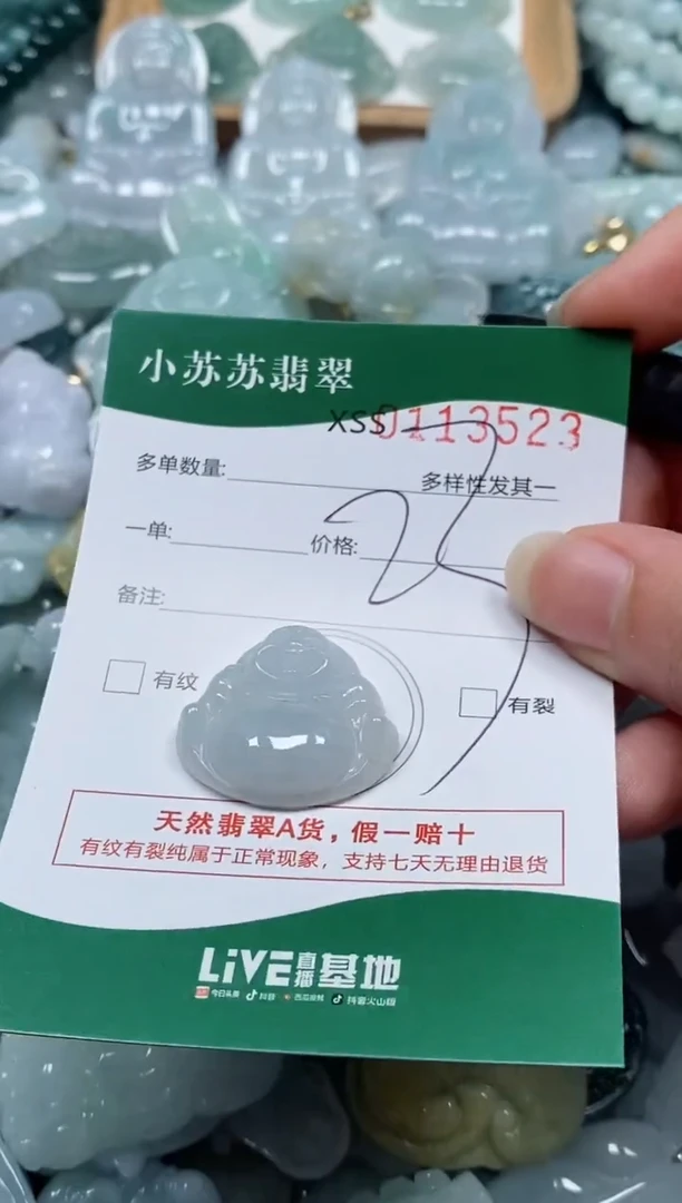 【闪购商品】翡翠未镶嵌颈饰闪购商品0113523