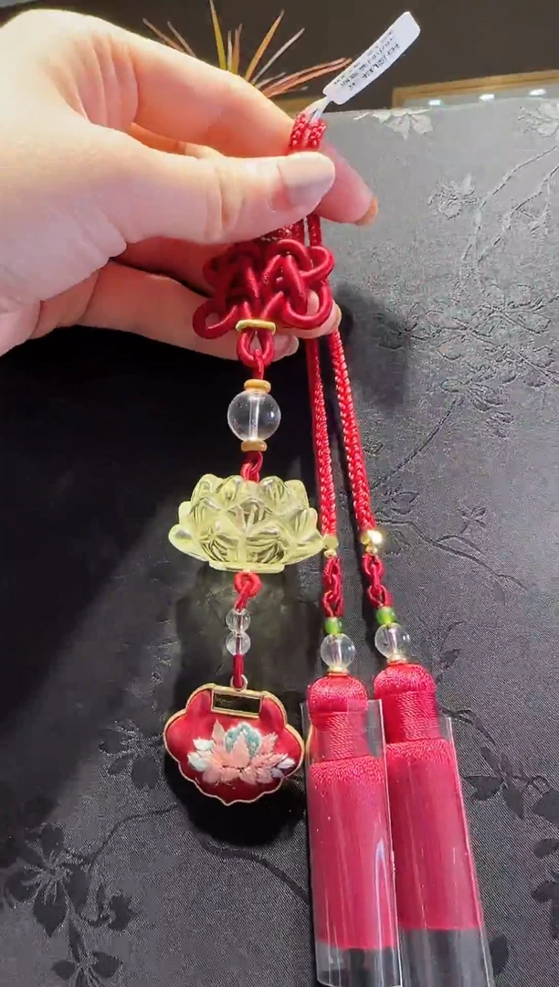 未镶嵌手绳水晶莲花