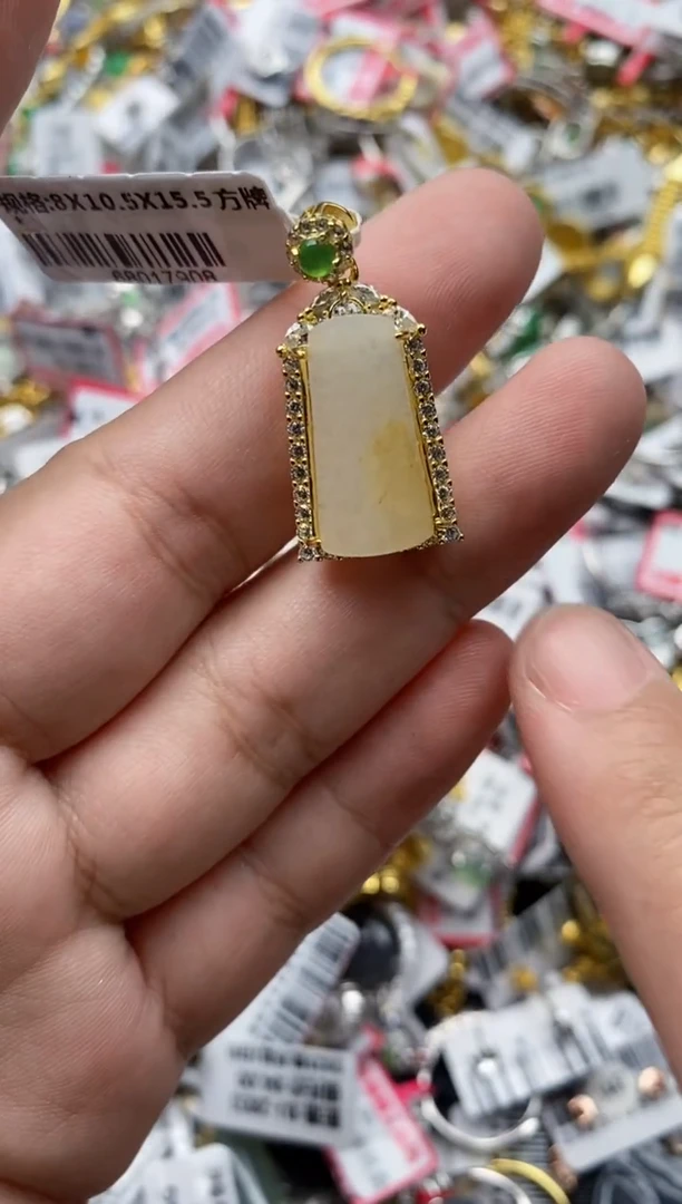 【闪购商品】翡翠戒指银S925镶嵌11111---8