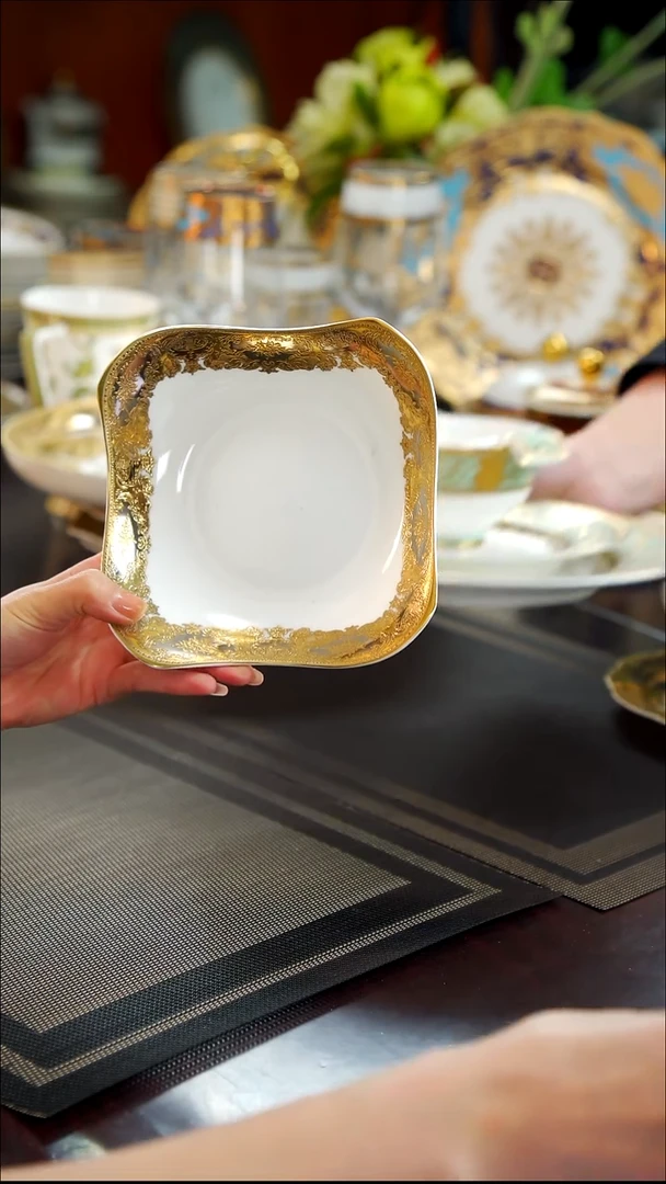 瓷片6英寸沙拉碗2个