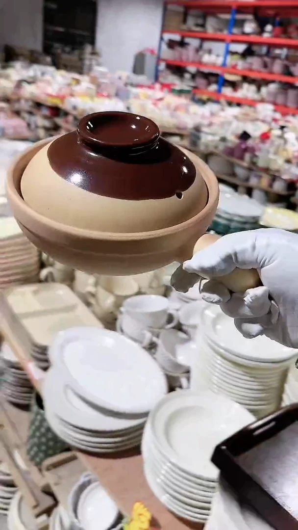 【闪购商品】瓷片手柄砂锅微瑕 凑满20元包邮