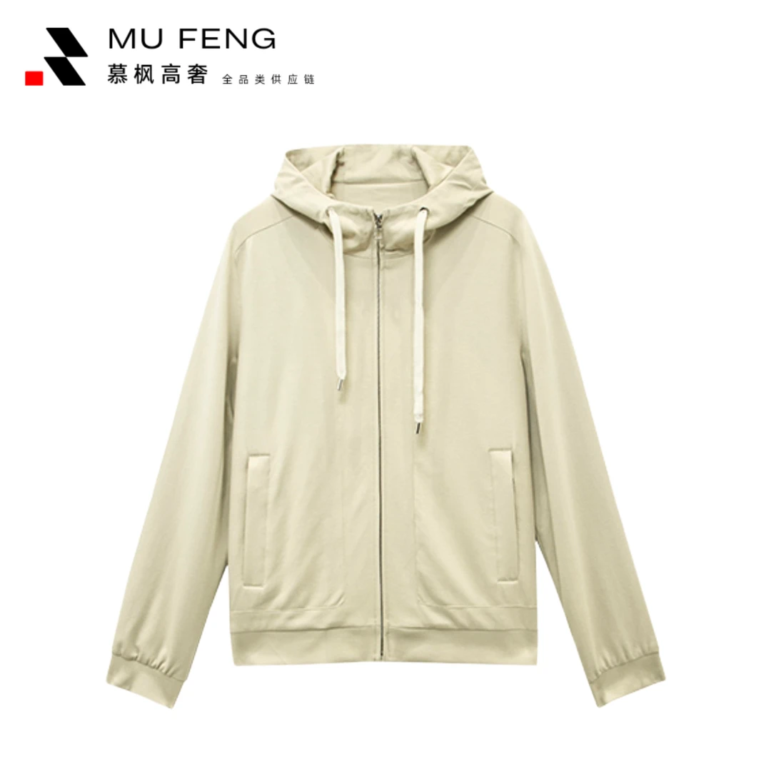 L*P春秋款24款男士休闲时尚百搭针织连帽运动外套064