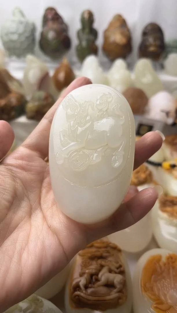 石材方解石棉纹正常不退换牛