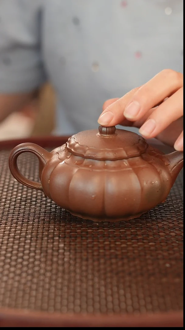 茶壶紫砂原矿手工制作225cc