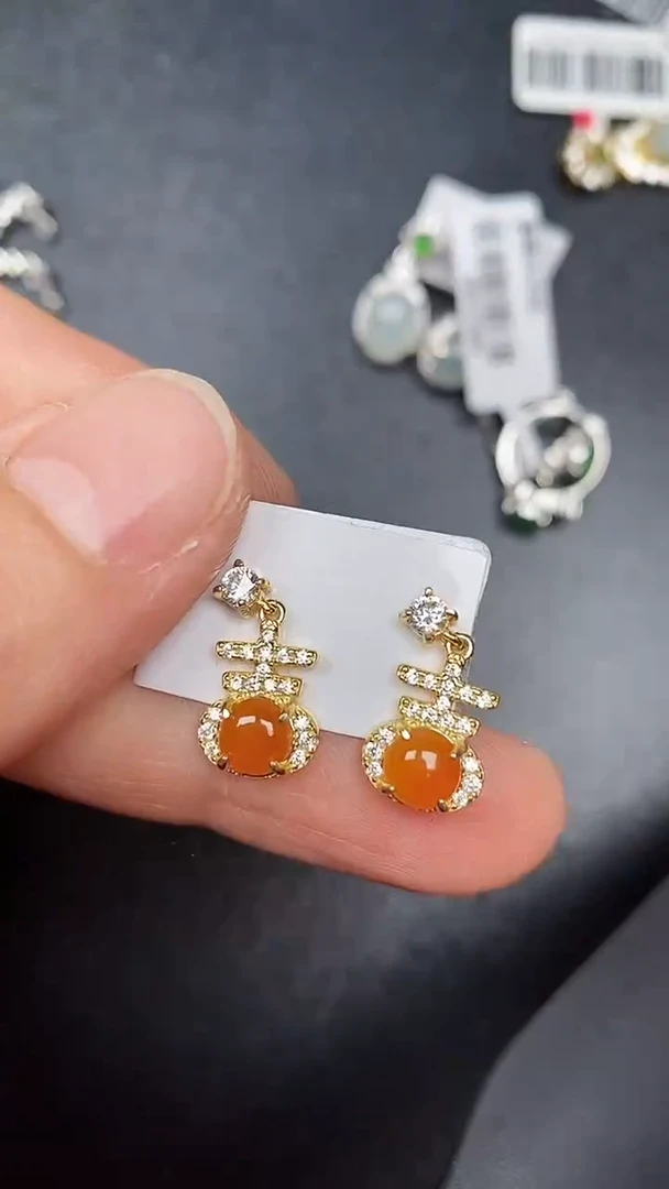 银S925镶嵌戒指翡翠2960