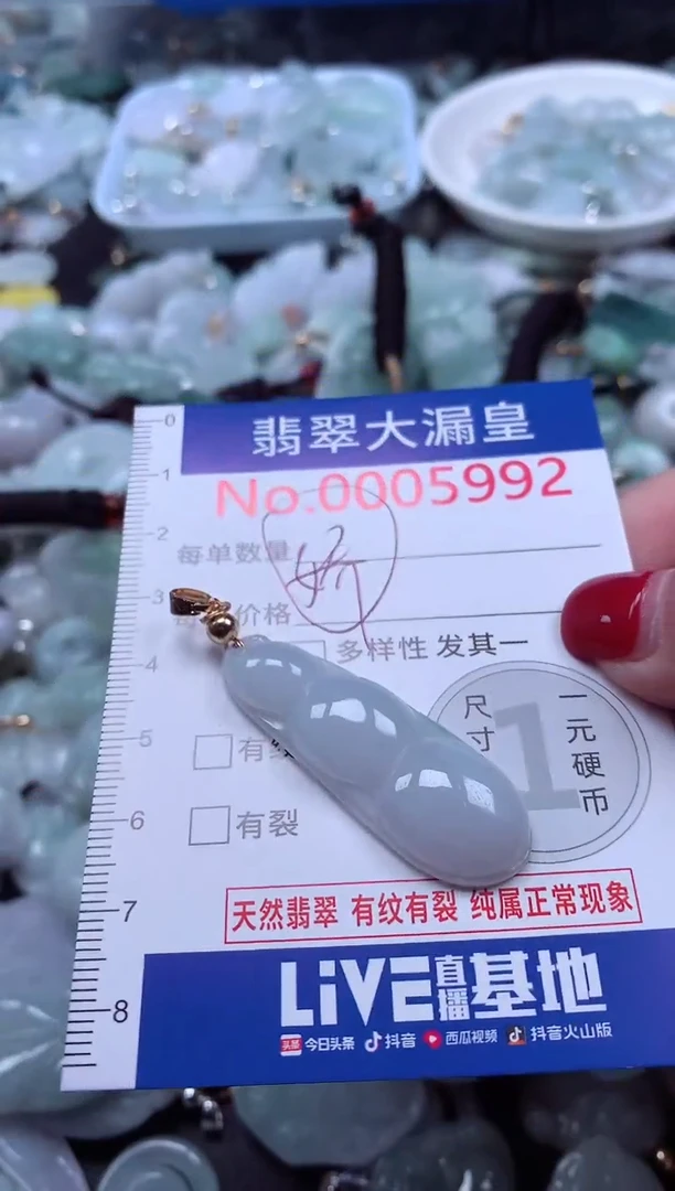 颈饰未镶嵌翡翠5992