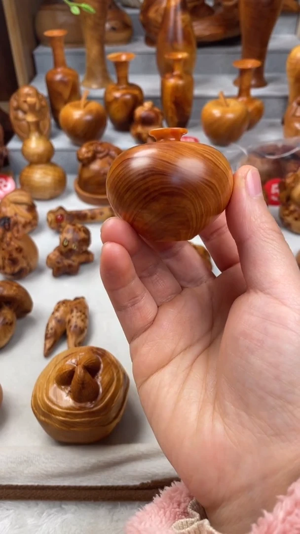 木双*皮太行崖柏陈化精品 花瓶/把件/雕刻件-福利拍品不退换