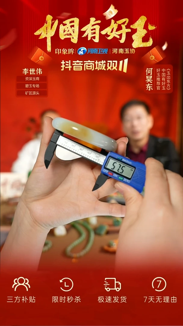 未镶嵌手镯和田玉et 59  圈口57.5 yh
