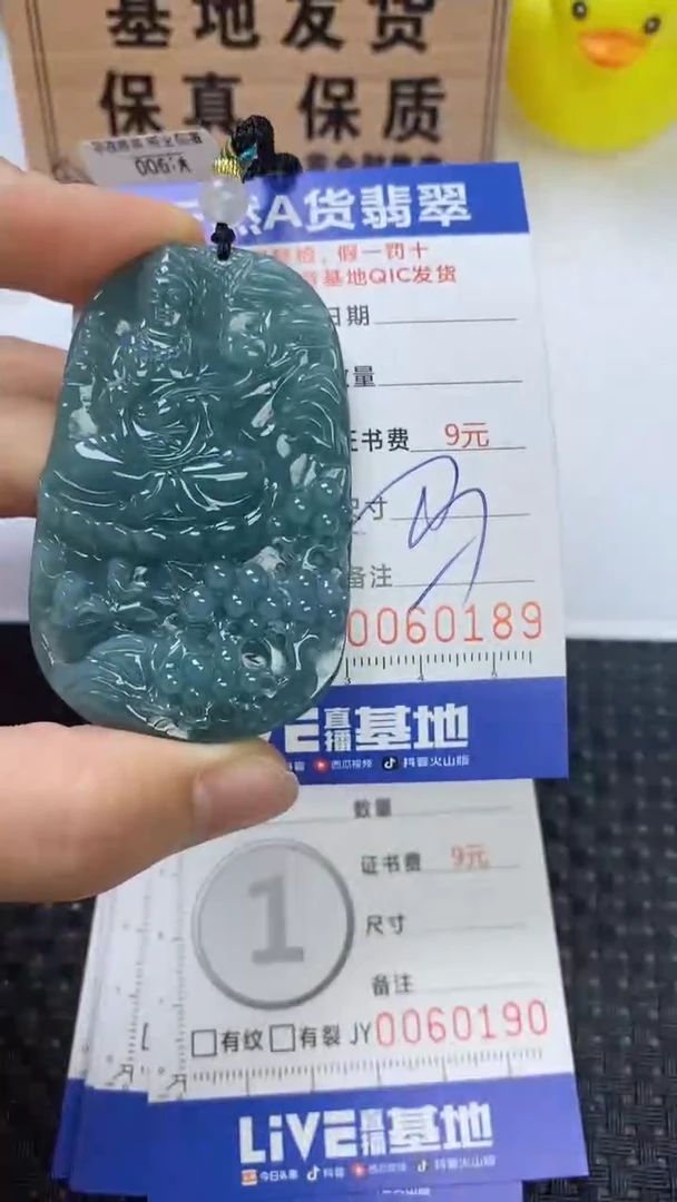 翡翠未镶嵌颈饰