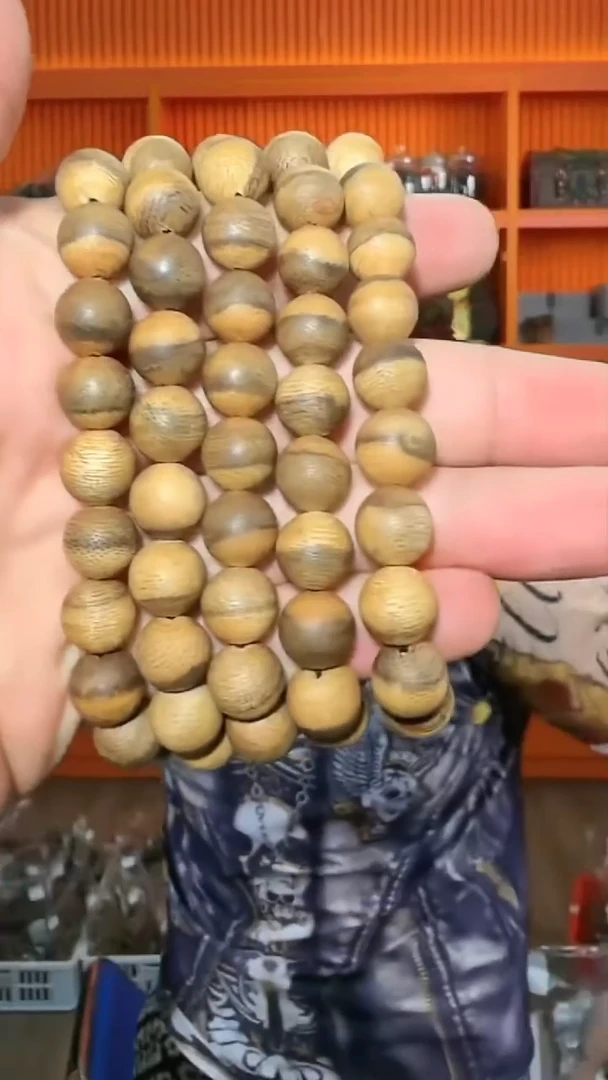 沉香手串1号单圈多样性发一