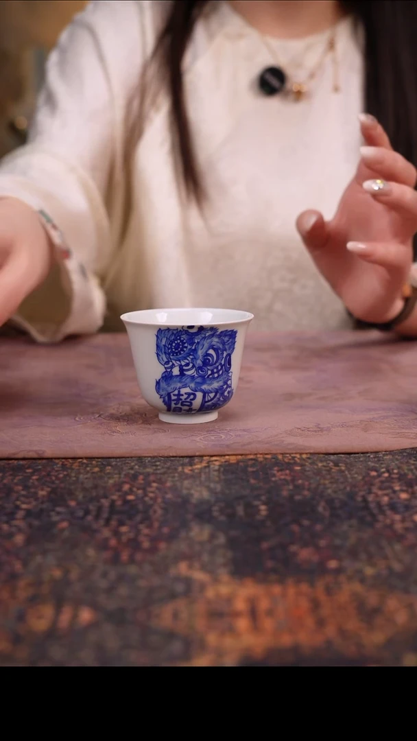 杯景德镇陶瓷杯碗柴烧多人hy2