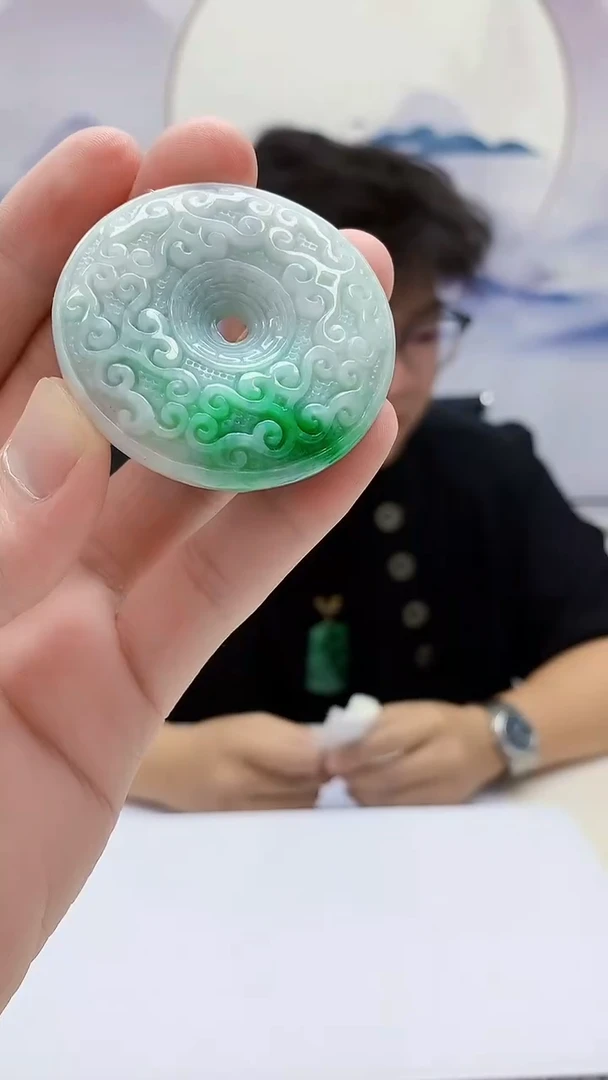 定制翡翠未镶嵌4688bb-毛货挂件88