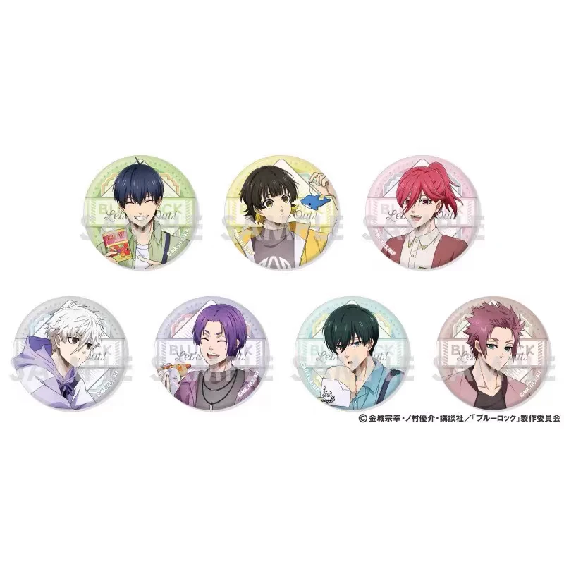 蓝锁蓝色监狱外出吧唧2弹徽章