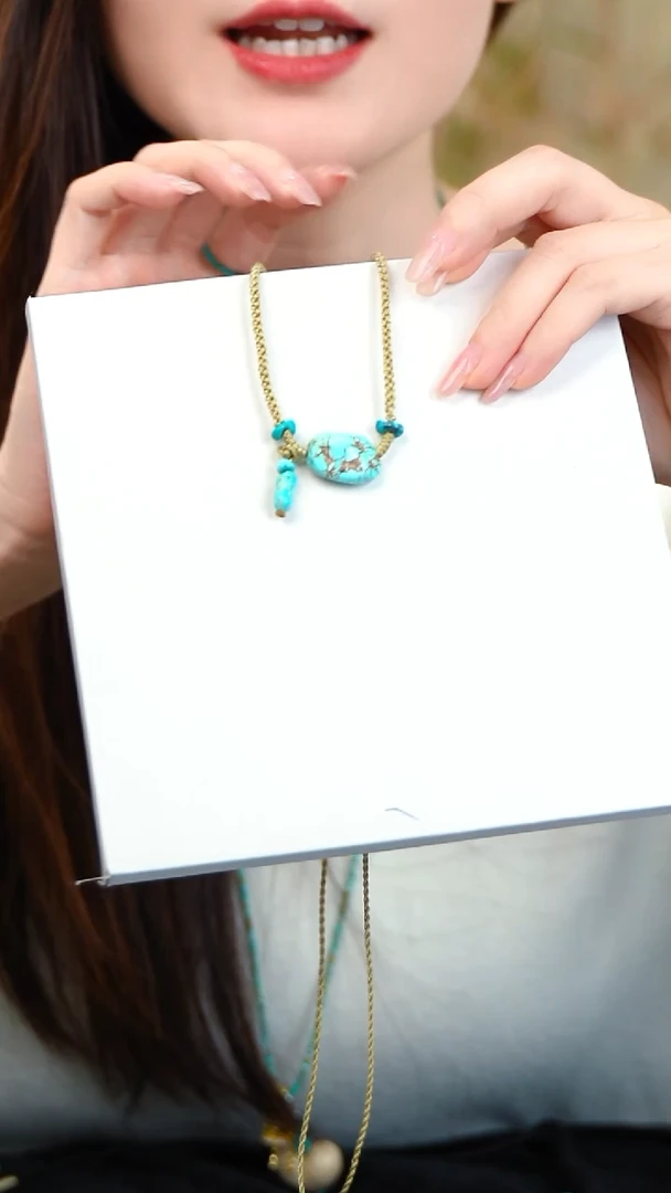 吊坠绿松石天然矿石