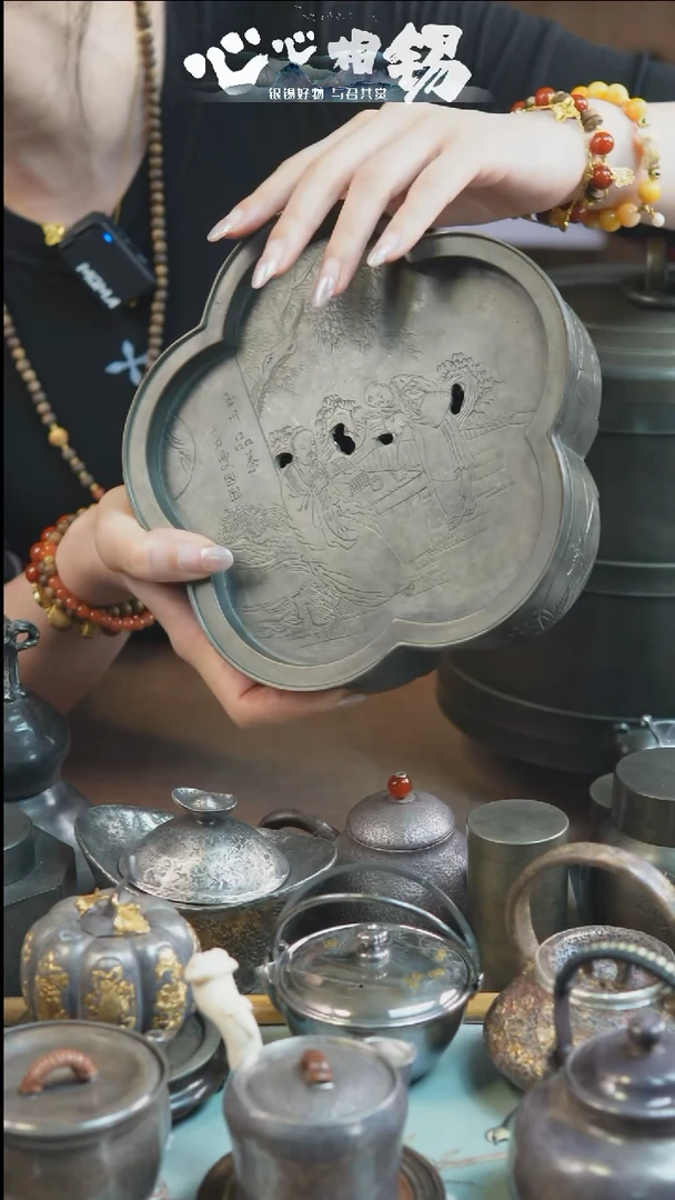 瓷片心心相锡心心相锡