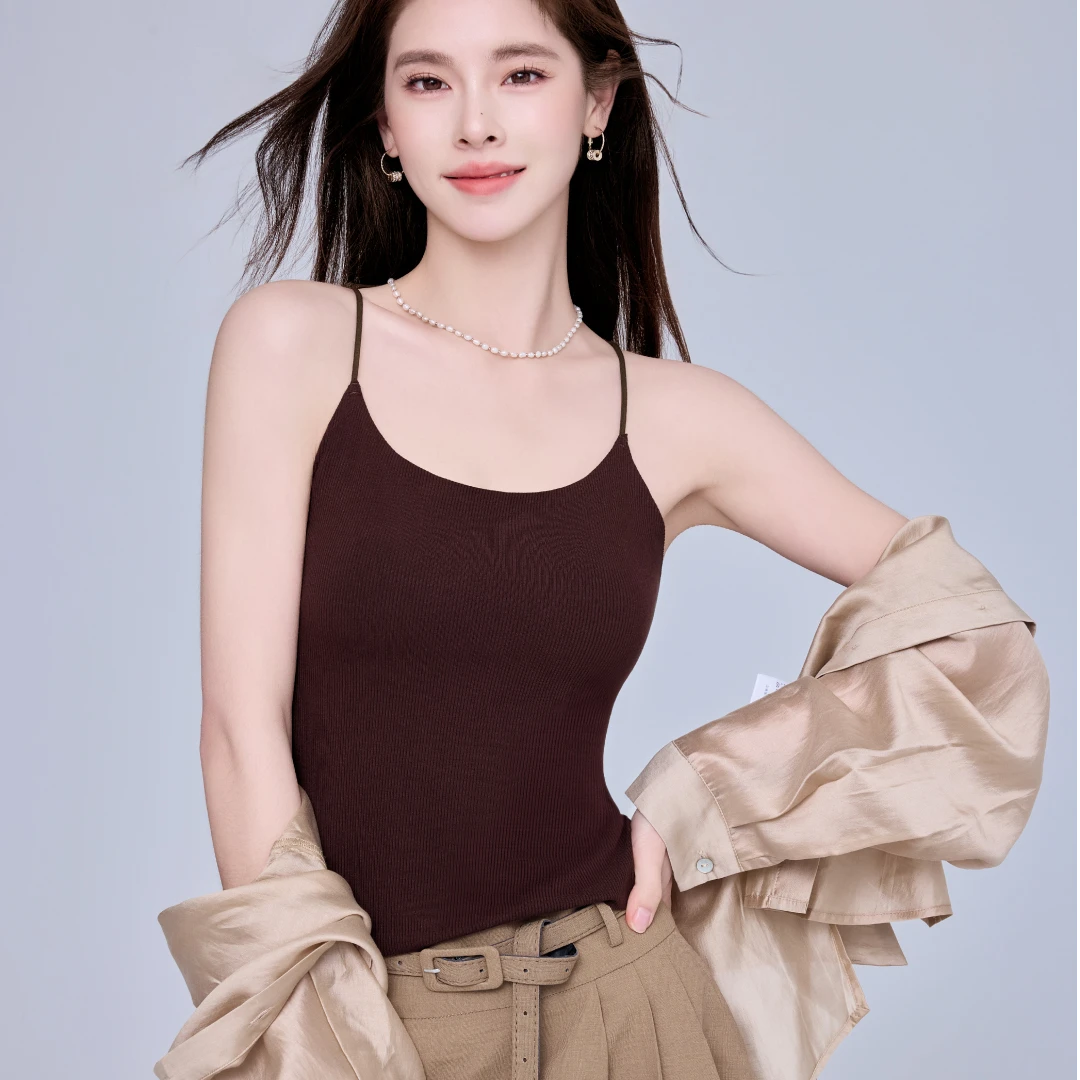 【香香专属】前胸细肩带可调动防溜肩背心美背美背防走光+运费补贴