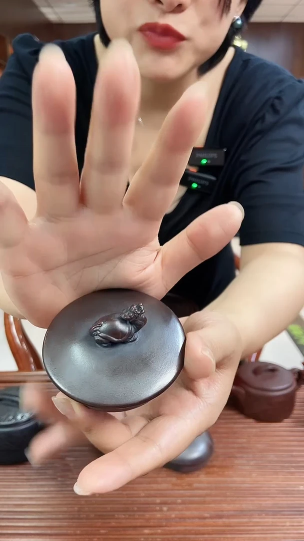 茶壶紫砂龙龟祥瑞汉瓦铁血红砂陈芸
